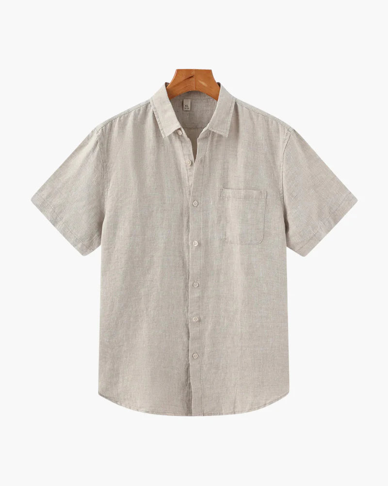 Chemise en lin haut de gamme