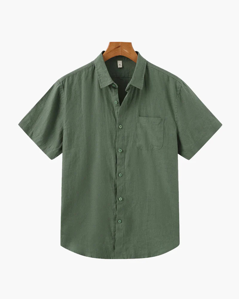 Chemise en lin haut de gamme