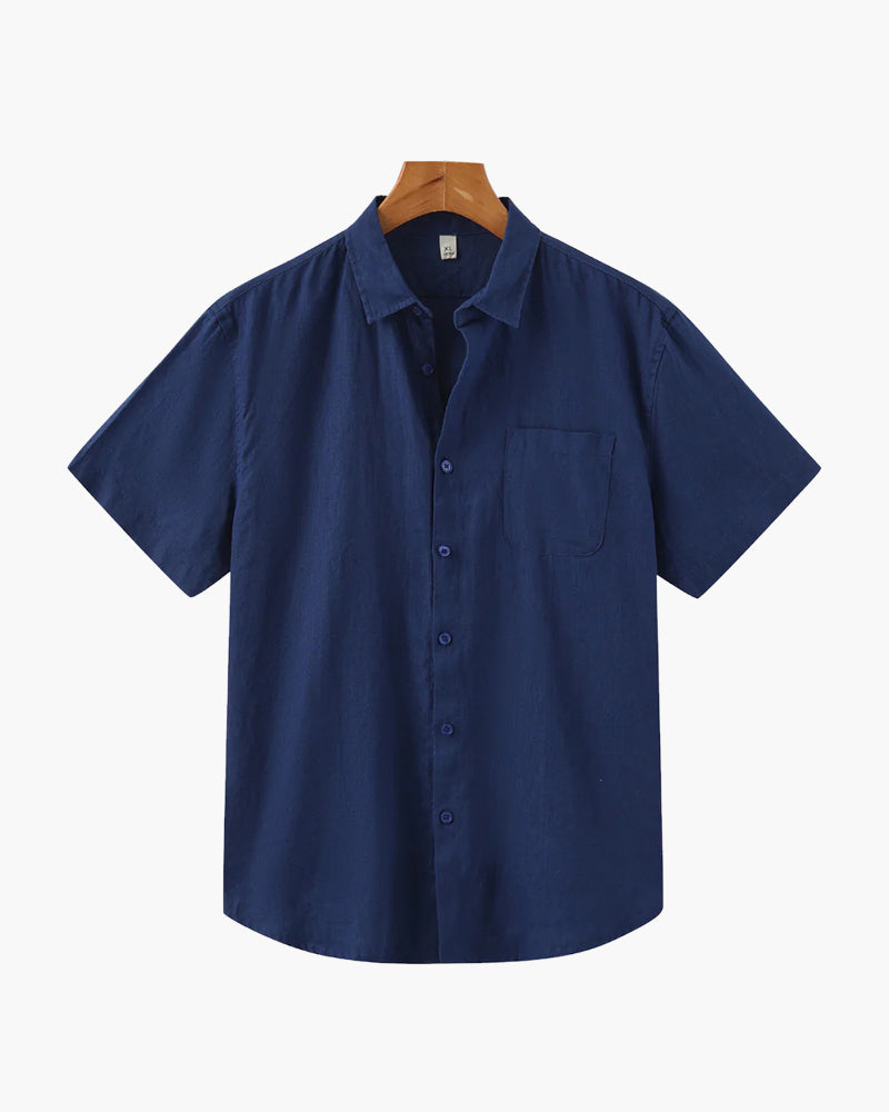 Chemise en lin haut de gamme