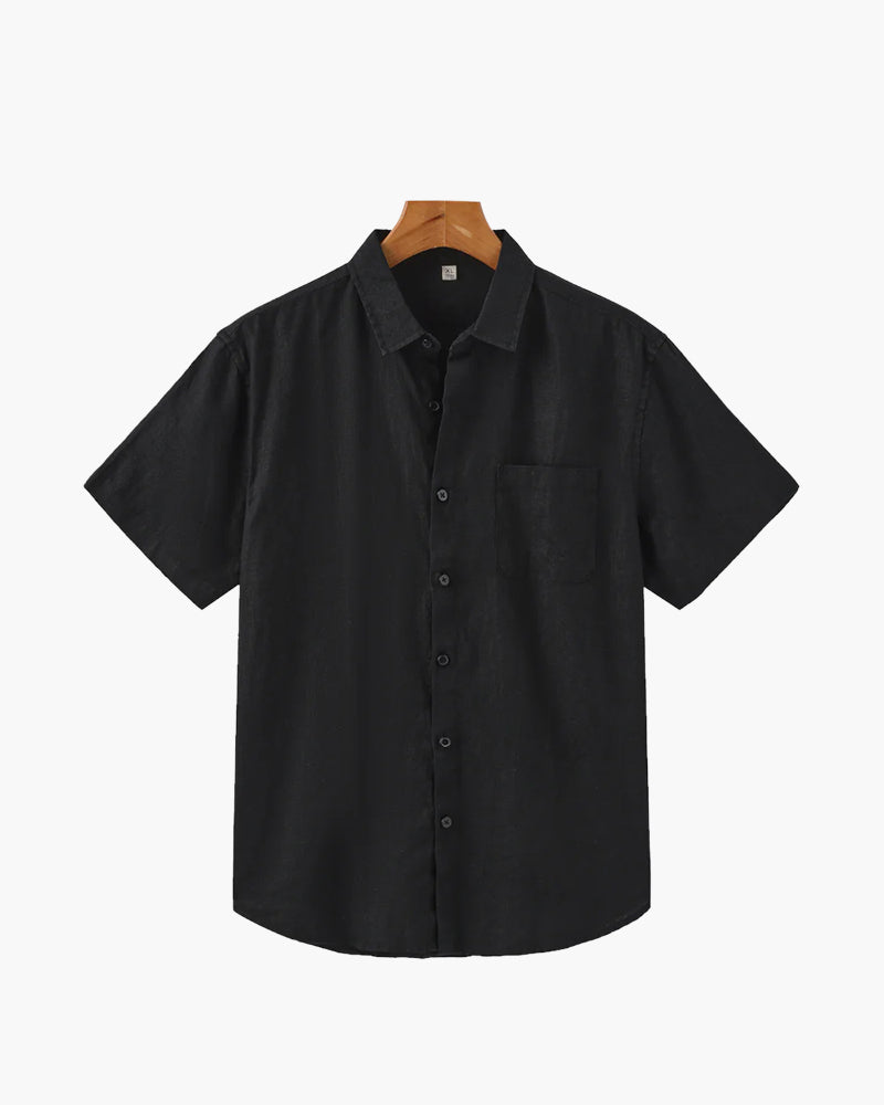 Chemise en lin haut de gamme