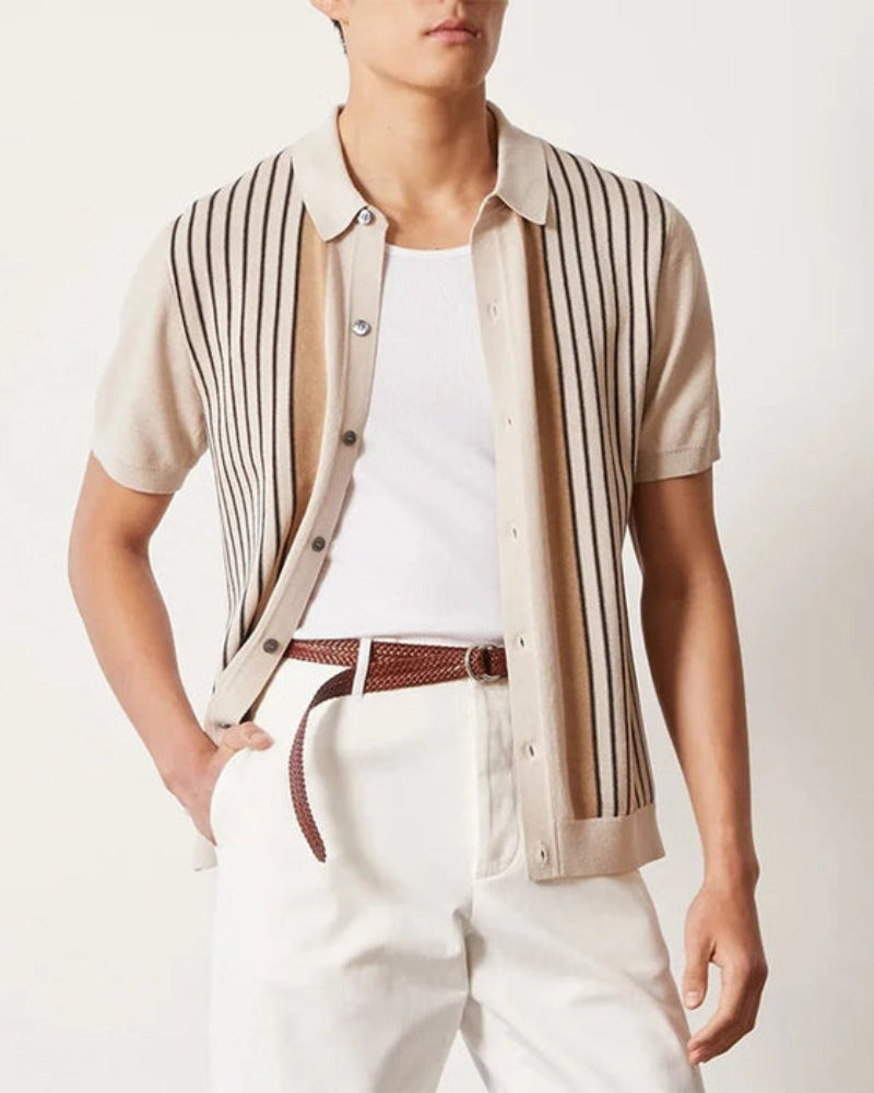 Le polo en tricot Monte Carlo
